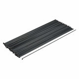 Bontrager 310mm round J-bend steel spokes, 14 gauge, for wheel builds, shown in a box of 100 pieces.