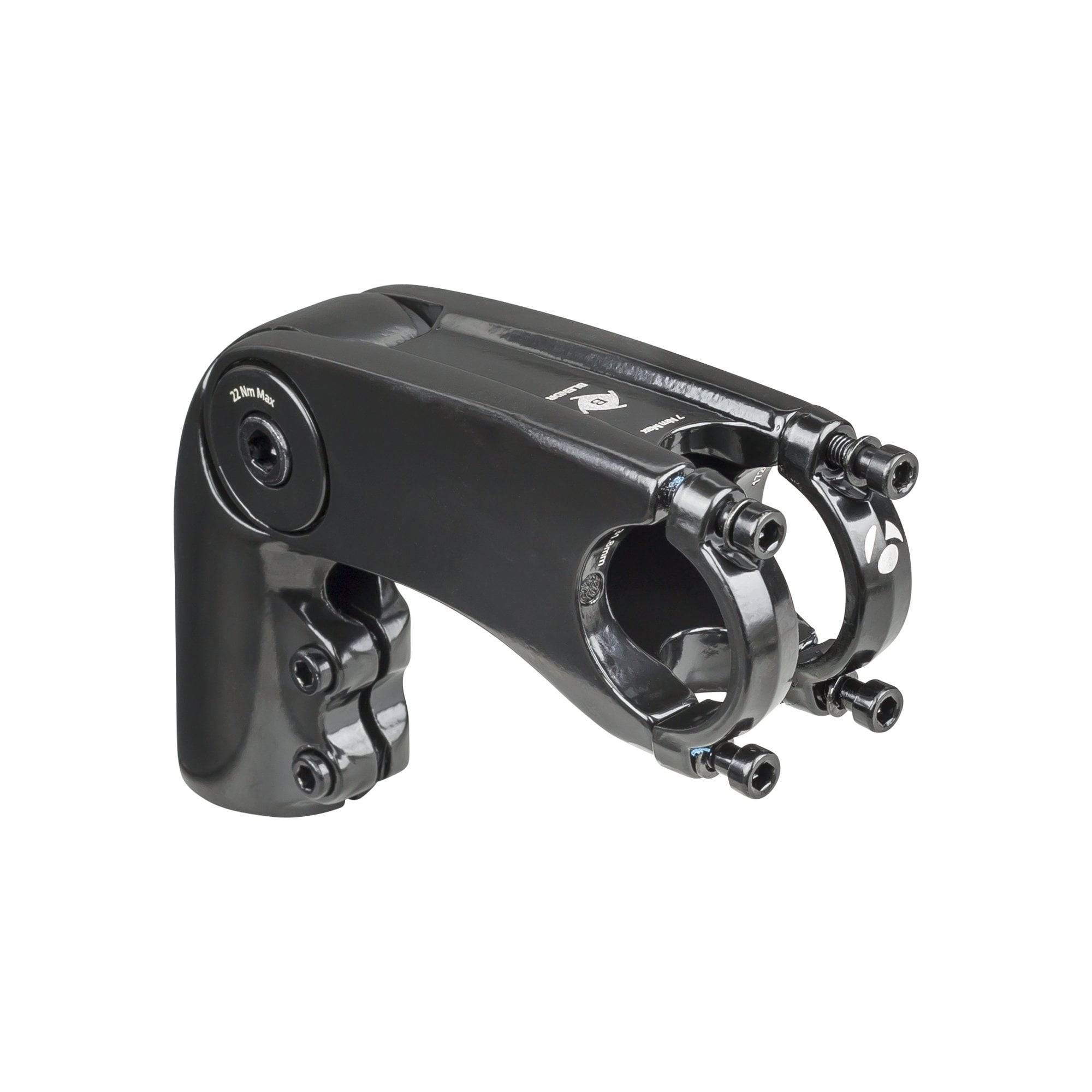 Bontrager Blendr adjustable threadless stem for 31.8mm handlebars, without bolt, bike component for easy handlebar mounting.