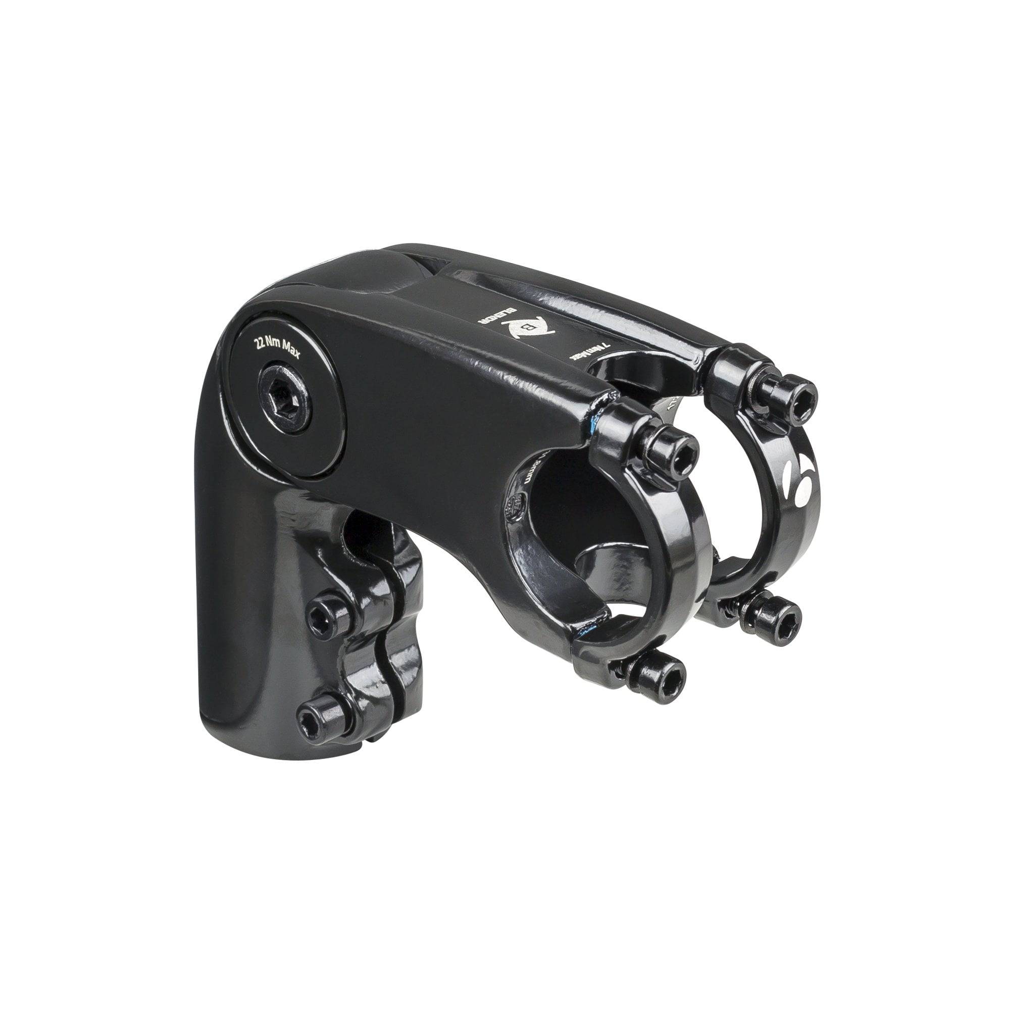 Bontrager Blendr adjustable threadless stem for 31.8mm handlebars, no bolt, bike component for bike steering and control.