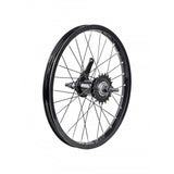 Trek Precaliber 16 coaster brake rear wheel for kids' bikes, durable bike component with compatible design and sturdy construction.