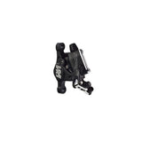 TRP HY-RD hydraulic caliper brakes for road and cyclocross bikes, compatible with Shimano and SRAM components.