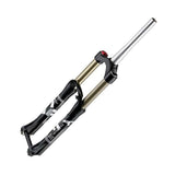 X-Fusion brake hose guide kit with screw for Vengeance fork maintenance, showing components and installation hardware.