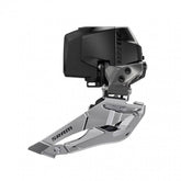 SRAM Rival AXS Wide D1 Braze-On wireless front derailleur for eTap shifting, black, component bicycle part.