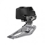 SRAM Rival AXS Wide D1 Braze-On wireless front derailleur for eTap shifting, black, component bicycle part.