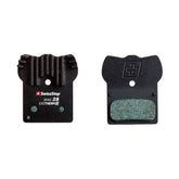 SwissStop Disc 28 brake pads for Shimano MTB XTR XT M8000, black Exotherm 2, mountain bike component set with metal backing