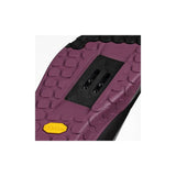 Fizik Gravita Versor MTB shoes with Vibram Megagrip outsole, designed for trail riding, showing black athletic cycling footwear