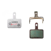 SwissStop Disc 15 brake pads for Shimano M5, T6, M3 silver disc, high-performance cycling brake components.