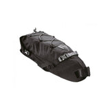 Topeak Backloader waterproof bikepacking seat pack with quick release mount, compact storage for bike accessories.