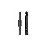 Topeak Torq Stick black adjustable torque wrench with bit storage, used for precise bicycle maintenance and workshop use.