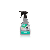 Motorex Quick Clean Silver and Green 500ml workshop cleaner for e-bikes and electronics, shown in a spray bottle.