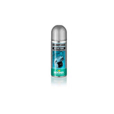 Motorex Helmet Care Spray 200ml for cleaning, deodorizing, and refreshing motorcycle helmets and gear.