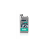 Motorex Racing Fork Oil 4W 1 Litre for motorcycle suspension, high-performance fork oil with 3D Response Technology.