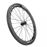 Zipp Am 454 Nsw Carbon Tubeless Disc Brake Center Locking 700C Front 24Spokes 12X100Mm Wheel