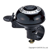 Cateye PB-200 Comet Bell for 22.2mm handlebars, aluminum bike horn and bell with a sleek, compact design for cycling accessories.