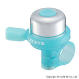 Cateye PB-1000 wind brass bike handlebar bell with clear sound, fits 22.2mm handlebars, outdoor cycling accessories