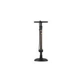 Topeak JoeBlow Tubi 2Stage pump with black and gold finish, tubeless tyre inflator with Tubi-Head for cycling accessories.