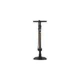 Topeak JoeBlow Tubi 2Stage pump in black and gold featuring tubeless tyre inflator with Tubi-Head for bike maintenance