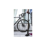 Topeak JoeBlow Tubi 2Stage pump in black and gold with tubeless tire inflator and Tubi-Head for cycling accessories