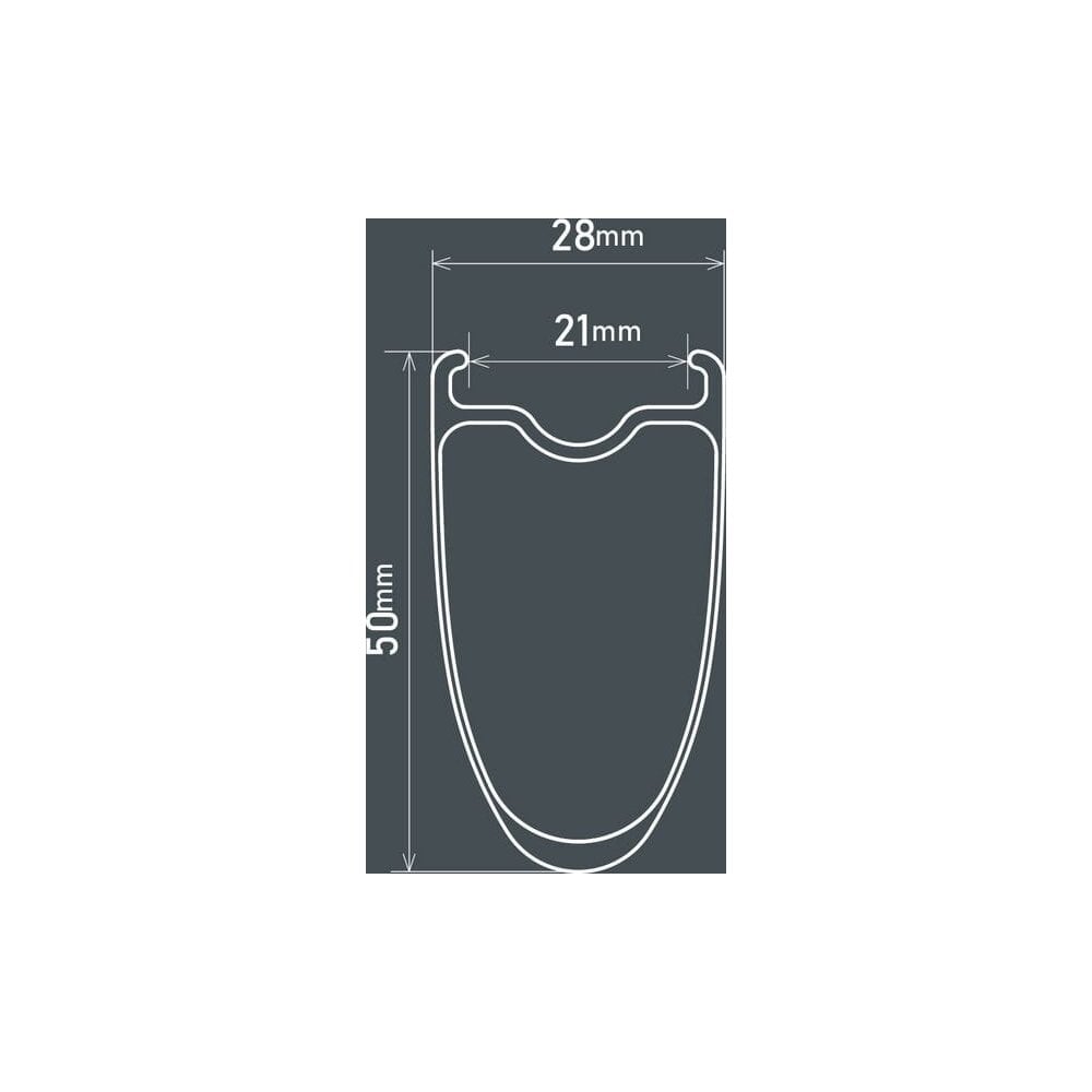 Shimano Wh-R9270-C50-Tl Dura-Ace Disc Carbon Clincher 50 Mm Wheel