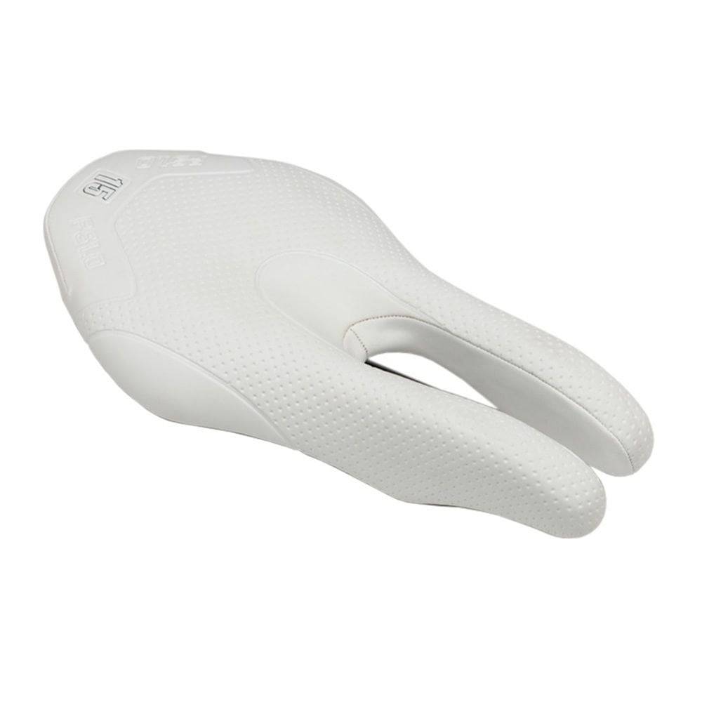 ISM PS 1.0 nose-less saddle for triathlon and time trial cycling, showcasing sleek ergonomic design and lightweight components.