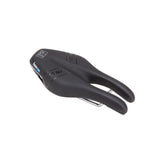 ISM PN 3.1 nose-less black bike saddle with ergonomic design for comfortable cycling, shown in the image.