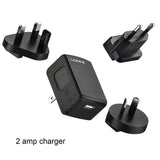 Lezyne Mounts & Spares - International 2A USB Charging Kit