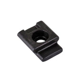 Lezyne LED strap-to-handlebar mount converter for versatile bike light attachment on handlebars.