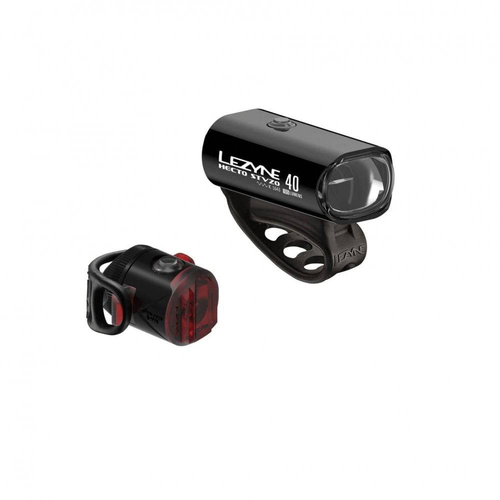 Lezyne Light Sets - Hecto STVZO 40/Femto USB STVZO Pair
