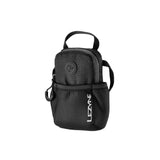 Lezyne Phone Caddy in black, compact water-resistant organizer for smartphone and essentials, suitable for cycling accessories.