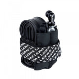 Lezyne Sendit Caddy bike seat pack organizer with cycling tools, compact accessories for bike storage and organization.