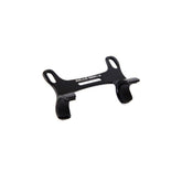 Lezyne Road Drive mount support for bicycle pump, black accessory compatible with Road Drive models, mounted on bike frame.