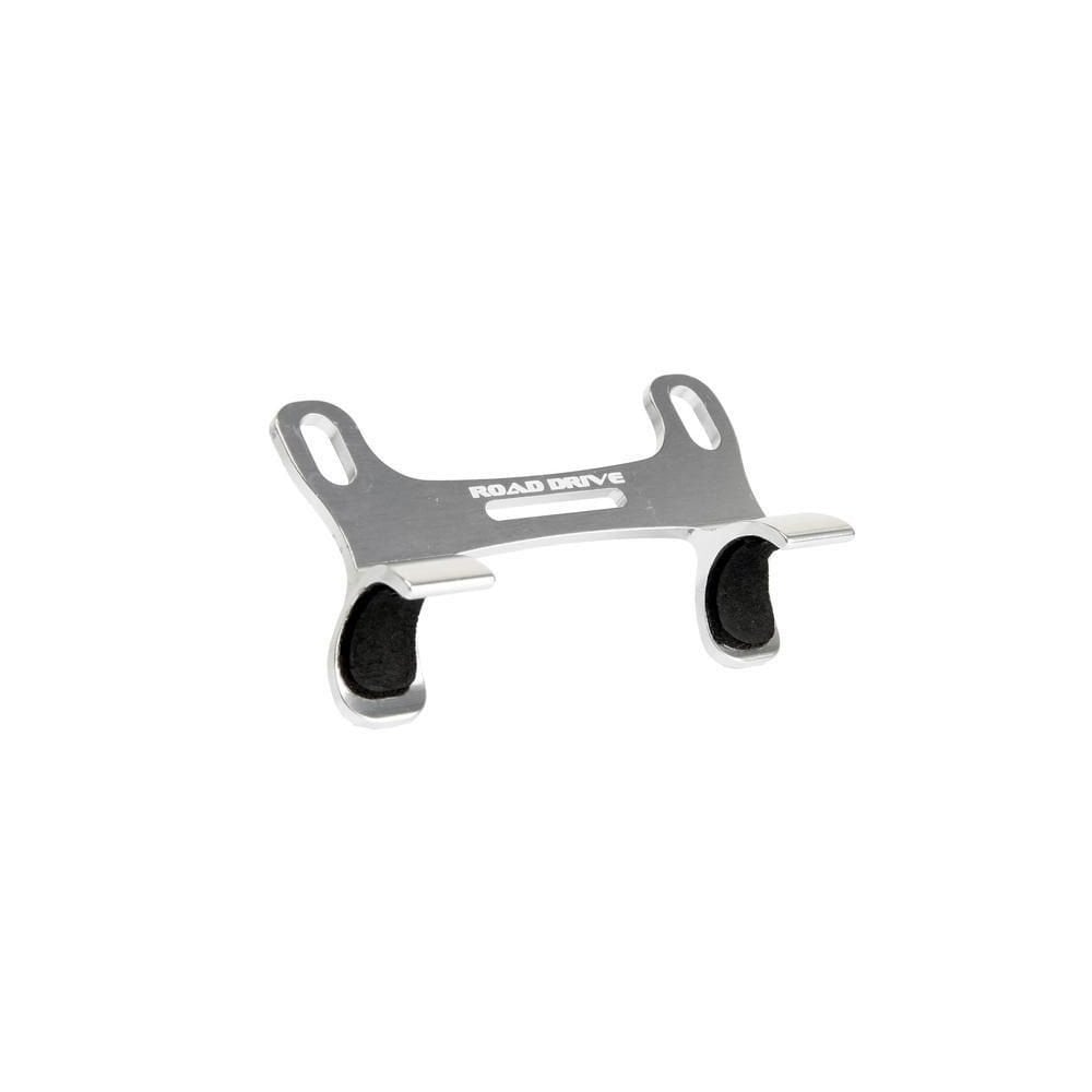 Lezyne Alloy Bracket Mount for Road Drive Pump, durable bike frame holder accessory for secure pump attachment on bicycles.
