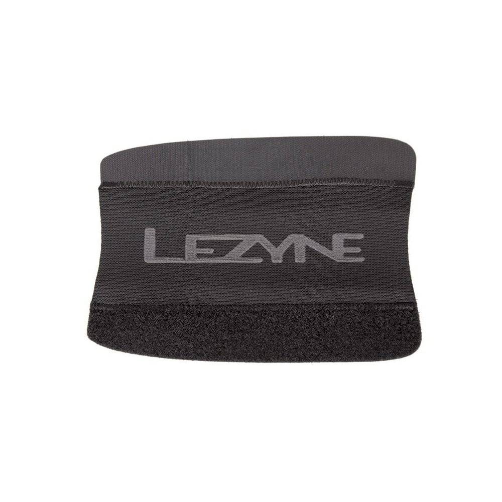 Lezyne Smart Chainstay Protector for bikes, durable frame protection with stickers, designed to shield bike frames from chain damage.