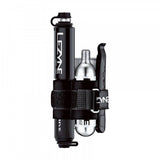 Lezyne Pocket Drive HV hand pump with compact design and ABS flex hose, ideal for bike accessories and on-the-go inflation.