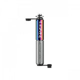 Lezyne Pocket Drive Pro hand pump with ABS flex hose for Presta and Schrader valves, compact bicycle pump accessory.