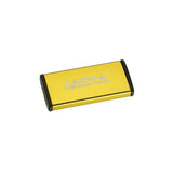 Lezyne Metal Patch Kit with waterproof aluminum case for quick bicycle tyre repairs, featuring patches and tools inside.