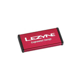 Lezyne Metal Patch Kit with waterproof aluminium case for quick bicycle tyre repairs, shown with patches and tools inside.