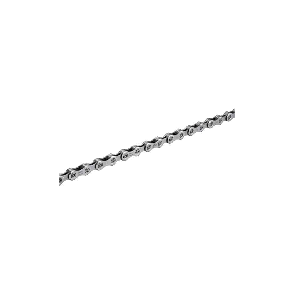 Shimano CN-LG500 Link Glide HG-X chain for 9/10/11-speed bike drivetrains, featuring quick link for easy installation.
