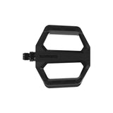 Shimano PD-EF102 resin flat bike pedals in black with durable platform design for cycling stability and performance.