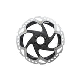 Shimano XTR Ice Tech 6-bolt disc brake rotor for mountain bikes, with ventilation and cooling features for optimal braking performance.