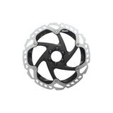 Shimano XTR Ice Tech 6-bolt disc brake rotor for mountain bikes, with ventilation and cooling features for optimal braking performance.