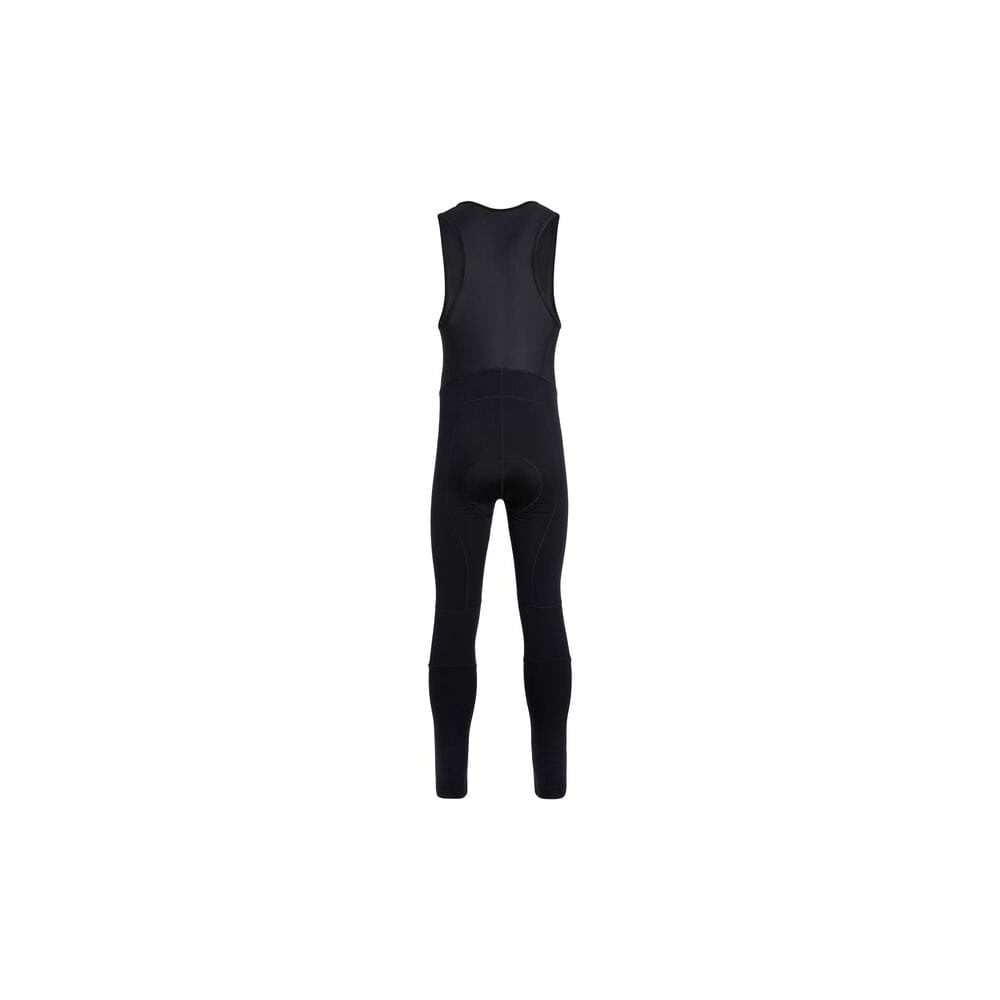 Madison men's long cycling tights with 2D Coolmax pad, reflective tabs, and a snug fit for comfortable bike riding.