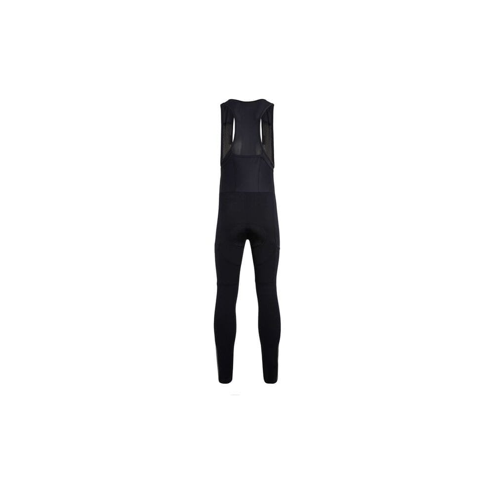 Madison Roam men's DWR water-repellent cargo bib tights with pockets, suitable for outdoor activities and cold weather.