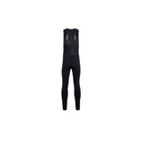 Madison Roam men's DWR water-repellent cargo bib tights with pockets, suitable for outdoor activities and cold weather.