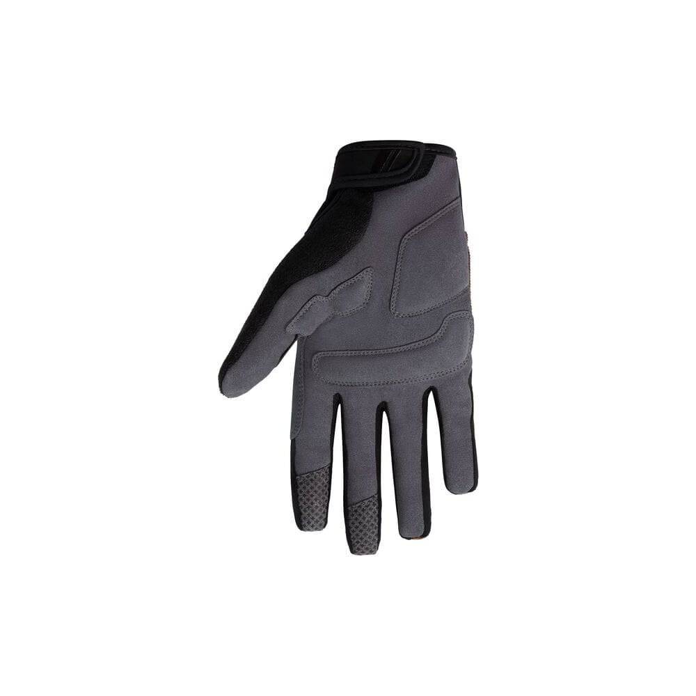 Madison freewheel trail cycling gloves for unisex use, featuring grip-enhanced palms and durable fabric for outdoor biking.