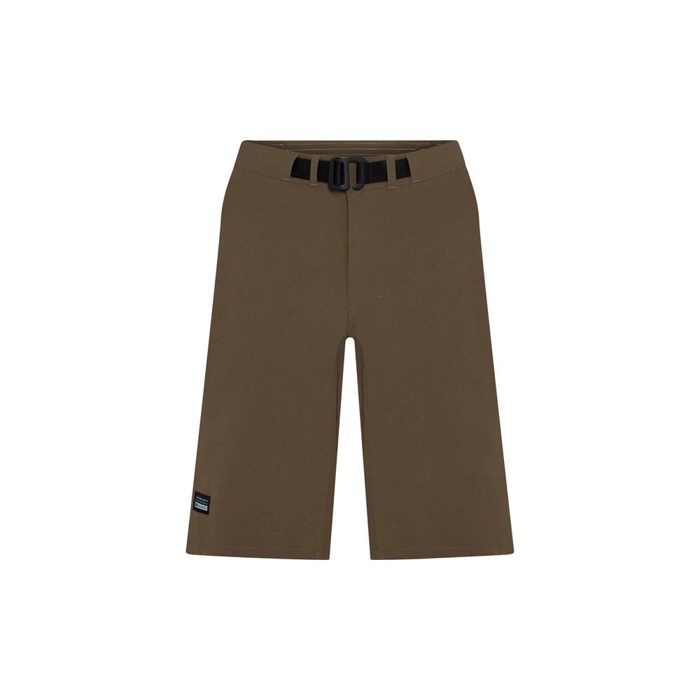 Madison Roam men's stretch cycling shorts with adjustable waistband and front pockets, designed for comfort and performance.