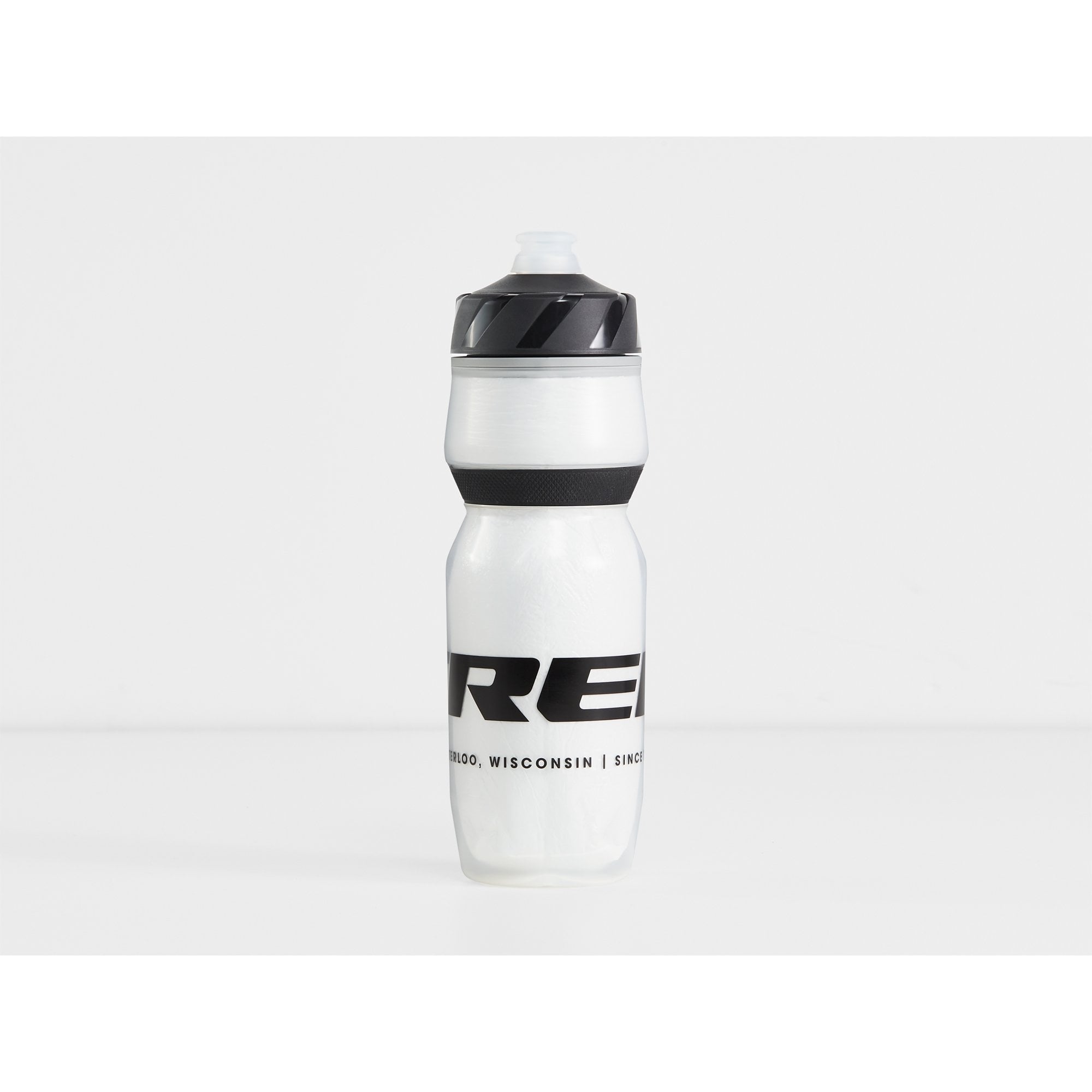 Trek Voda Ice insulated water bottle with leak-free flow top cap, durable drink accessory for on-the-go hydration.