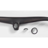 Bontrager MTB RSL handlebar stem with Knock Block adapter for mountain bikes, showcasing the sturdy component and mounting features.
