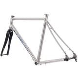 Kinesis UK GTD V2 titanium road frameset with carbon fork and disc brake mounts, lightweight cycling component.