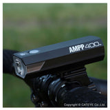 Cateye Light Sets - Ampp 200 / Orb Rechargable Bike Light Set
